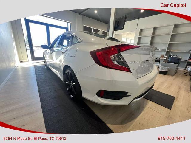 used 2019 Honda Civic car, priced at $21,495