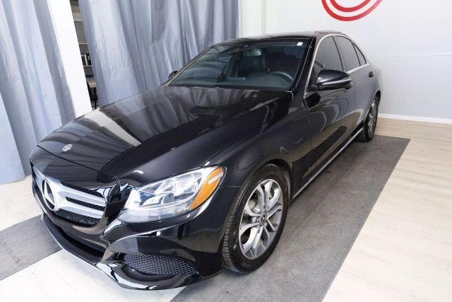 used 2018 Mercedes-Benz C-Class car, priced at $14,995