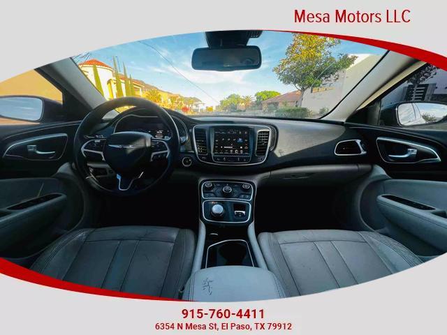 used 2015 Chrysler 200 car, priced at $10,995