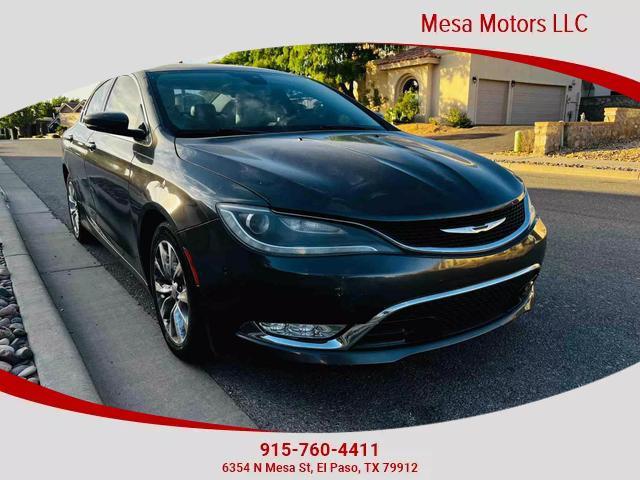 used 2015 Chrysler 200 car, priced at $10,995