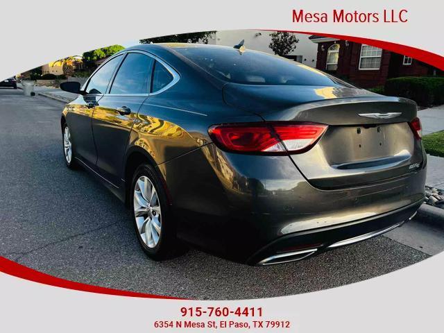 used 2015 Chrysler 200 car, priced at $10,995