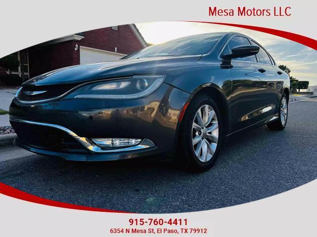 used 2015 Chrysler 200 car, priced at $10,995