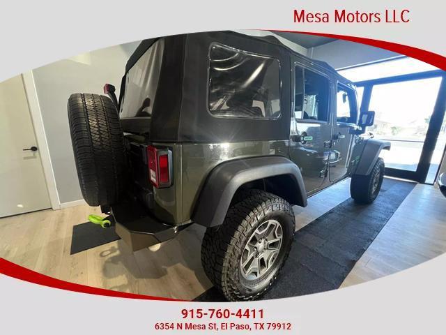 used 2015 Jeep Wrangler Unlimited car, priced at $20,495