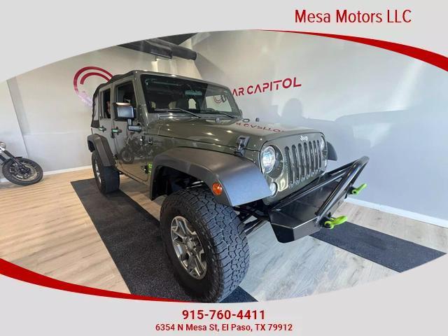 used 2015 Jeep Wrangler Unlimited car, priced at $20,495