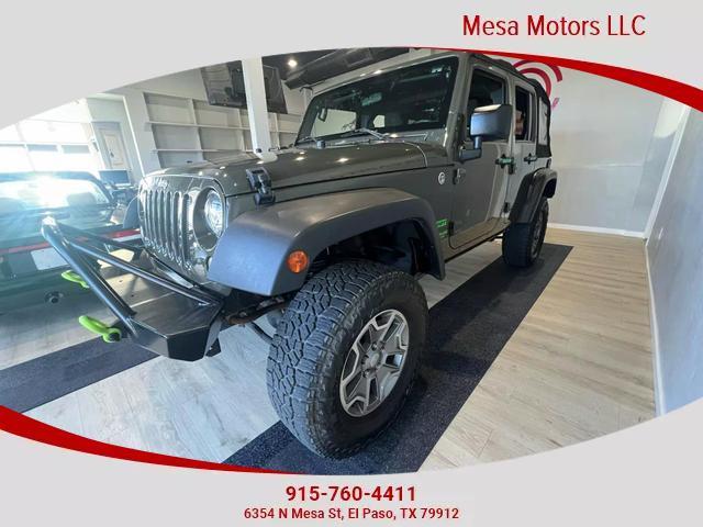 used 2015 Jeep Wrangler Unlimited car, priced at $20,495