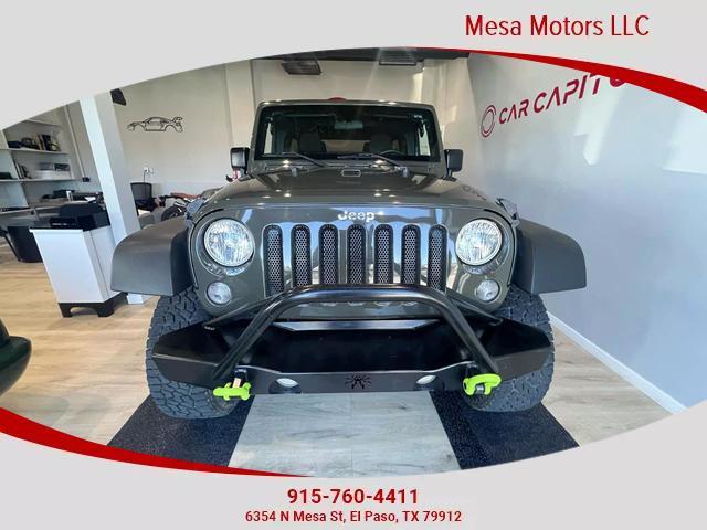 used 2015 Jeep Wrangler Unlimited car, priced at $20,495