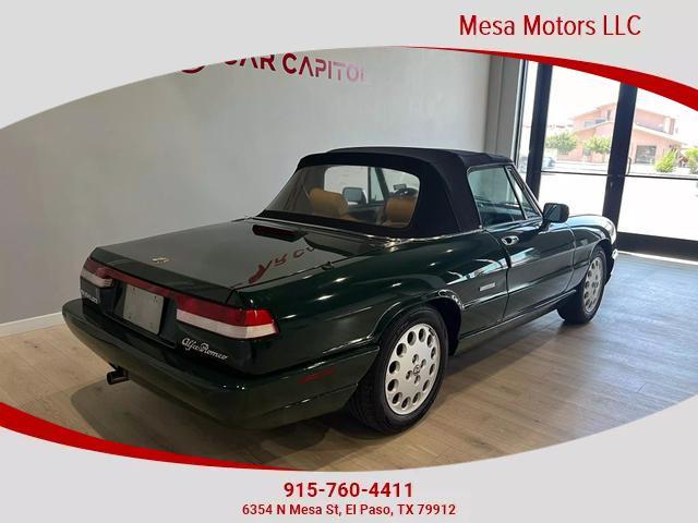 used 1992 Alfa Romeo Spider car, priced at $22,995