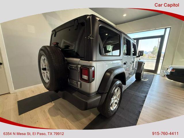 used 2021 Jeep Wrangler Unlimited car, priced at $33,495