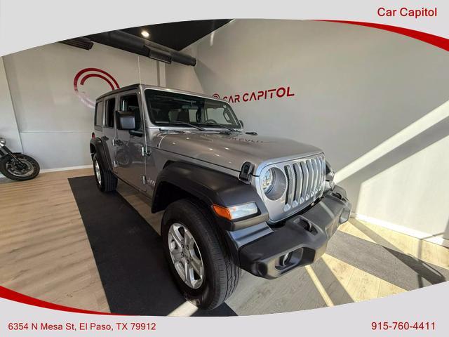 used 2021 Jeep Wrangler Unlimited car, priced at $33,495