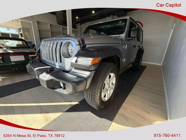 used 2021 Jeep Wrangler Unlimited car, priced at $33,495