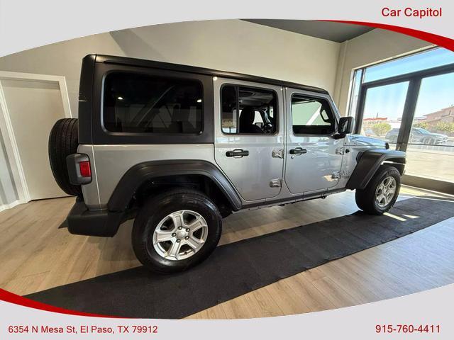 used 2021 Jeep Wrangler Unlimited car, priced at $33,495