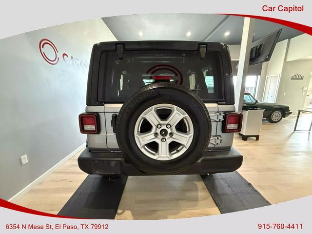 used 2021 Jeep Wrangler Unlimited car, priced at $33,495