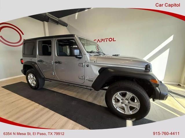 used 2021 Jeep Wrangler Unlimited car, priced at $33,495