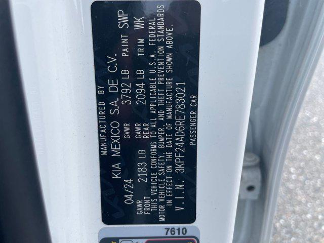 used 2024 Kia Forte car, priced at $17,942