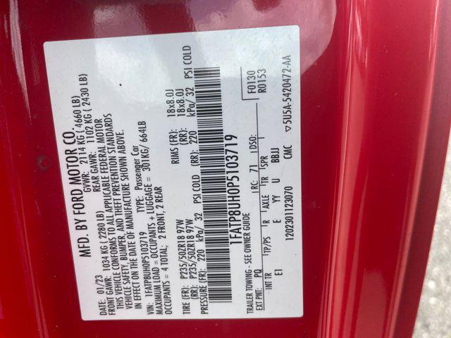 used 2023 Ford Mustang car, priced at $26,564