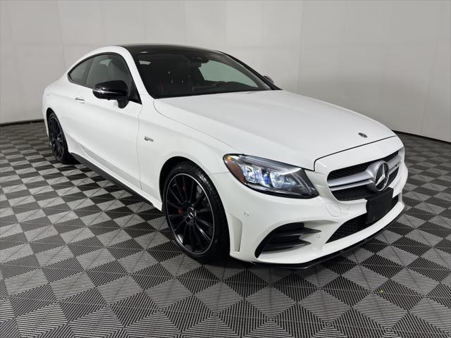 used 2020 Mercedes-Benz AMG C 43 car, priced at $45,518