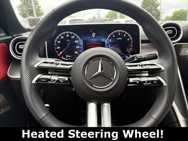used 2024 Mercedes-Benz C-Class car, priced at $47,995