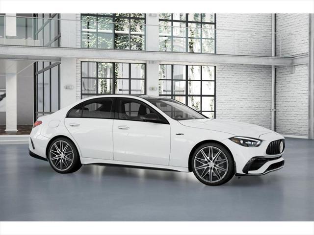 new 2025 Mercedes-Benz AMG C 43 car, priced at $84,095