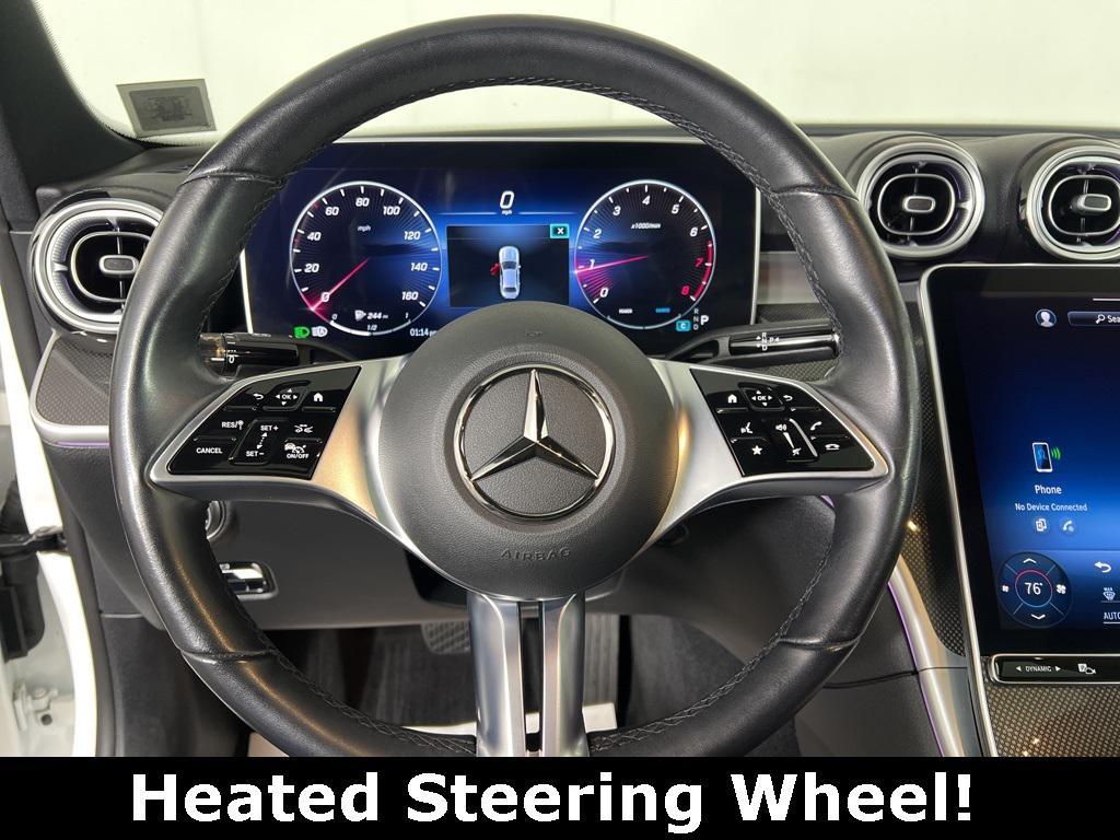 used 2023 Mercedes-Benz C-Class car, priced at $39,995