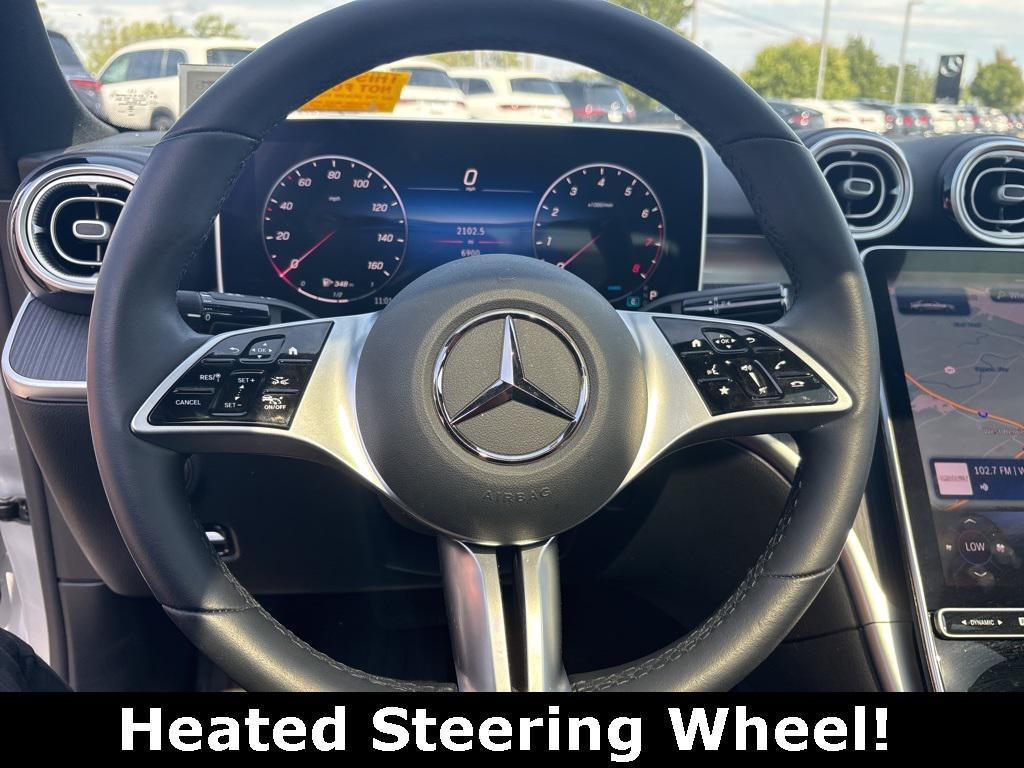used 2025 Mercedes-Benz C-Class car, priced at $49,995