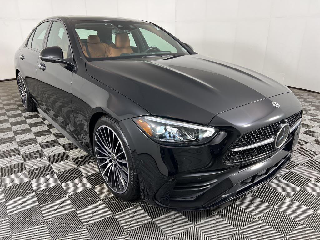 used 2022 Mercedes-Benz C-Class car, priced at $39,995