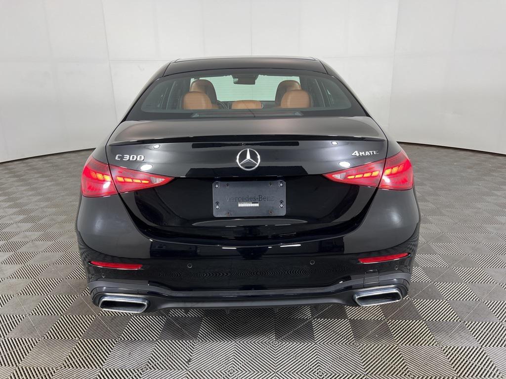 used 2022 Mercedes-Benz C-Class car, priced at $39,995