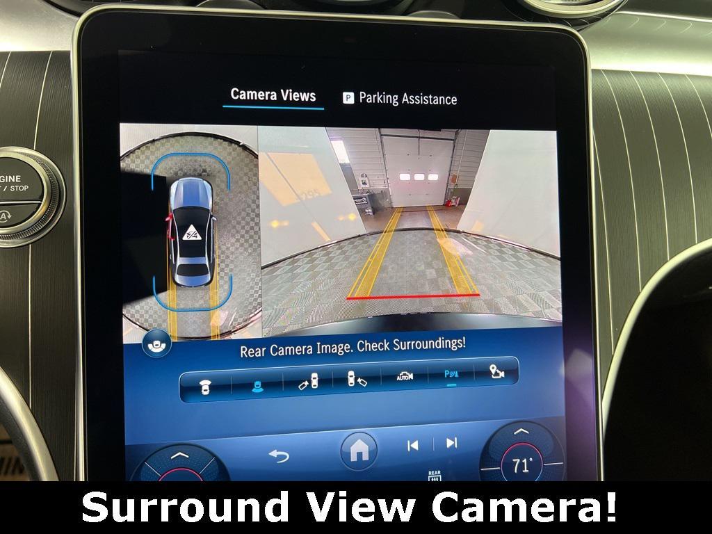 used 2022 Mercedes-Benz C-Class car, priced at $39,995