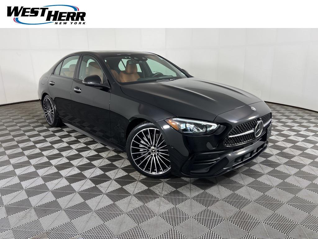 used 2022 Mercedes-Benz C-Class car, priced at $39,995