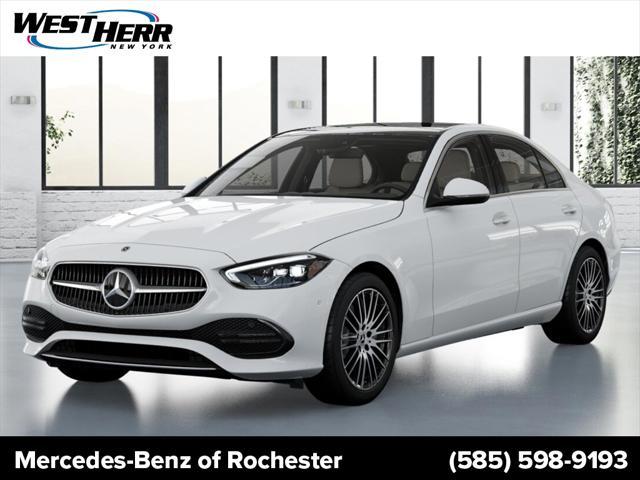 new 2025 Mercedes-Benz C-Class car, priced at $52,885