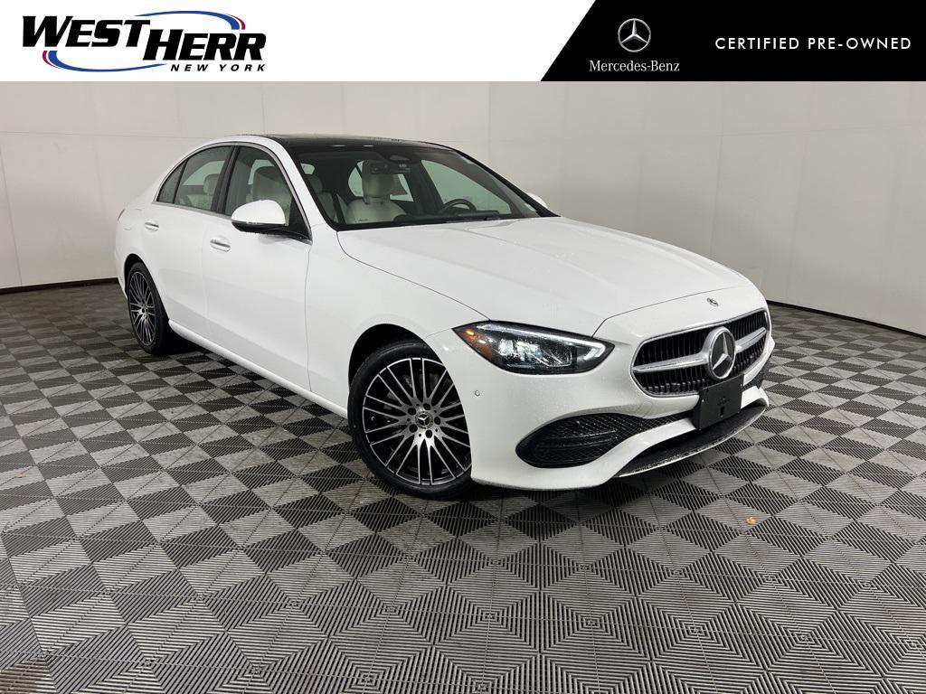 used 2025 Mercedes-Benz C-Class car, priced at $49,995