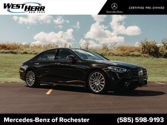 used 2021 Mercedes-Benz S-Class car, priced at $77,899