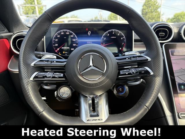 used 2023 Mercedes-Benz AMG C 43 car, priced at $48,995