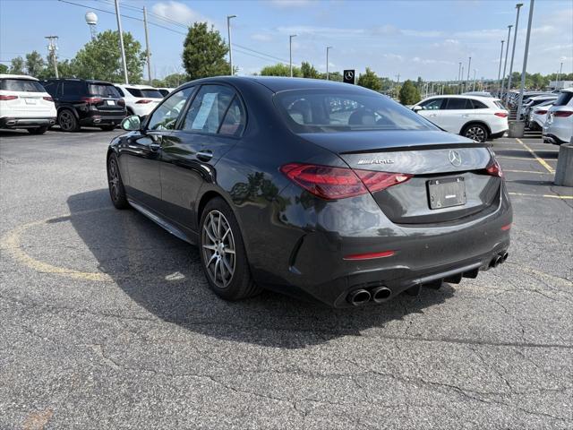 used 2023 Mercedes-Benz AMG C 43 car, priced at $48,995