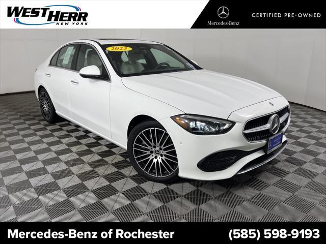 used 2023 Mercedes-Benz C-Class car, priced at $48,404