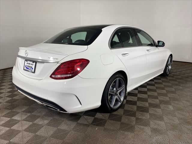 used 2018 Mercedes-Benz C-Class car, priced at $21,754