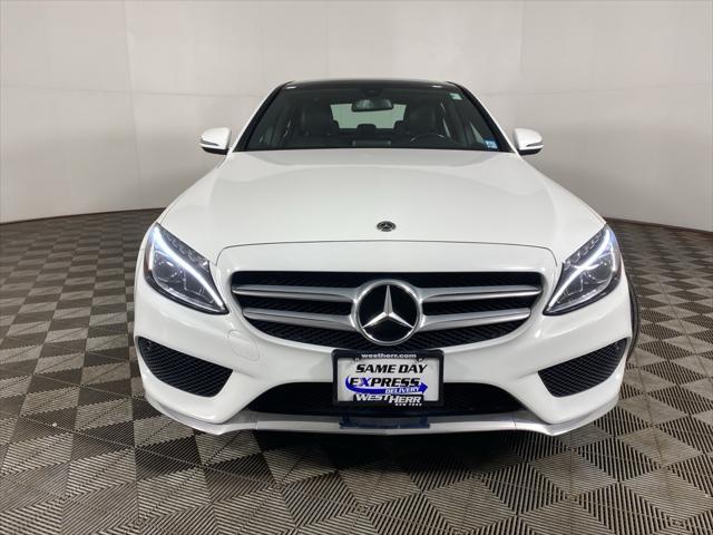 used 2018 Mercedes-Benz C-Class car, priced at $21,754