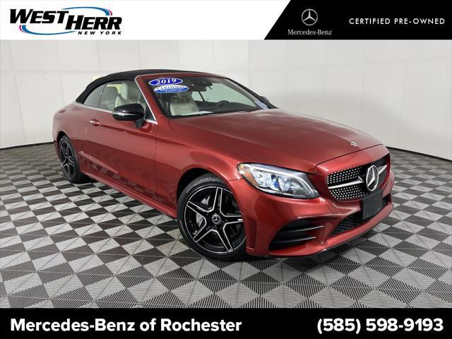 used 2019 Mercedes-Benz C-Class car, priced at $39,808