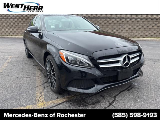 used 2018 Mercedes-Benz C-Class car, priced at $19,679