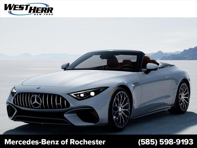 new 2025 Mercedes-Benz AMG SL 55 car, priced at $154,670