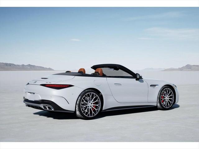 new 2025 Mercedes-Benz AMG SL 55 car, priced at $154,670