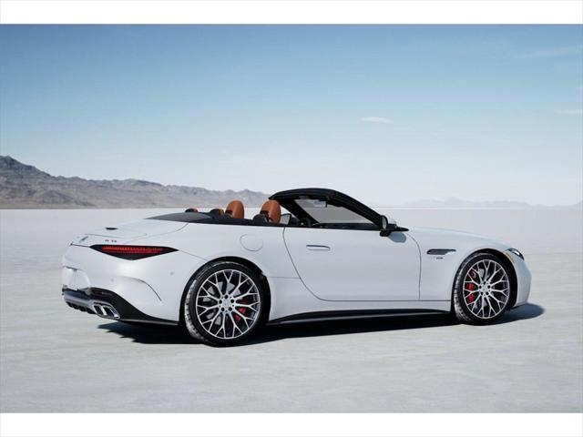 new 2025 Mercedes-Benz AMG SL 55 car, priced at $154,670