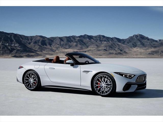 new 2025 Mercedes-Benz AMG SL 55 car, priced at $154,670