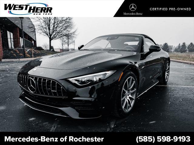 used 2023 Mercedes-Benz AMG SL 43 car, priced at $96,999