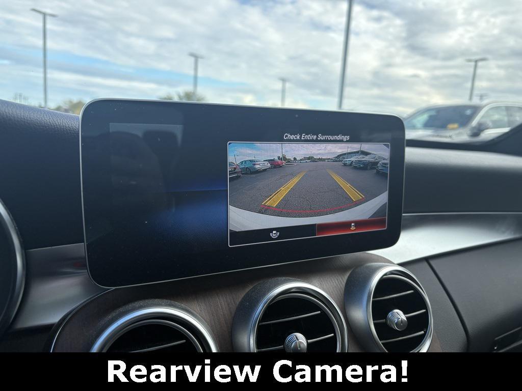 used 2021 Mercedes-Benz C-Class car, priced at $29,995