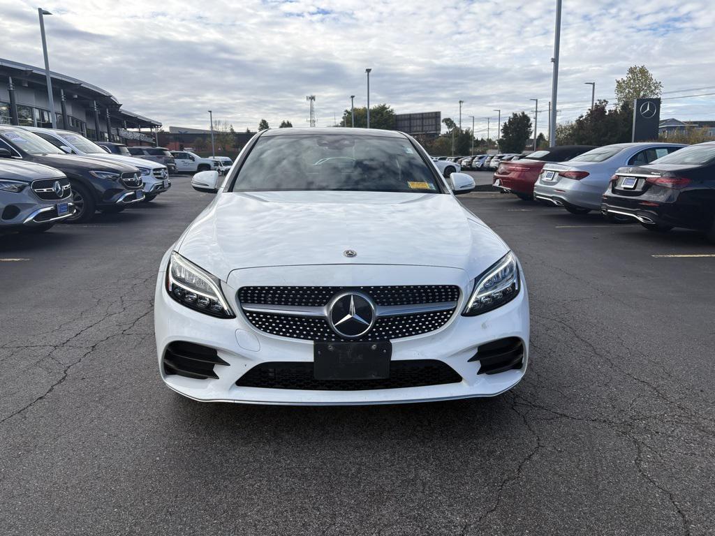 used 2021 Mercedes-Benz C-Class car, priced at $29,995