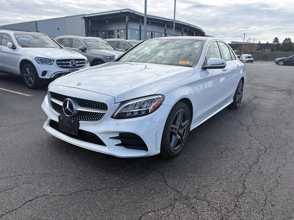 used 2021 Mercedes-Benz C-Class car, priced at $29,995