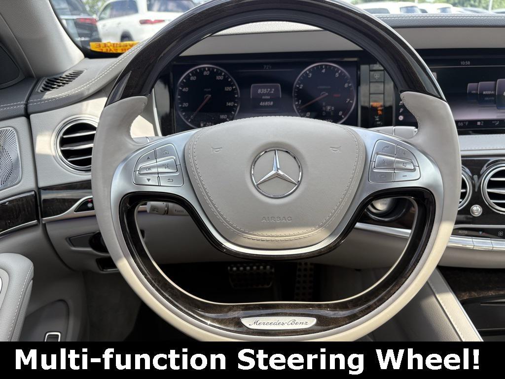 used 2015 Mercedes-Benz S-Class car, priced at $31,995