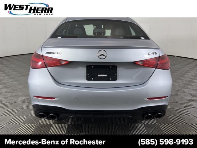 new 2024 Mercedes-Benz AMG C 43 car, priced at $73,465