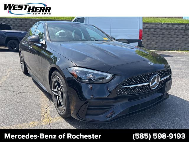 used 2025 Mercedes-Benz C-Class car, priced at $51,648