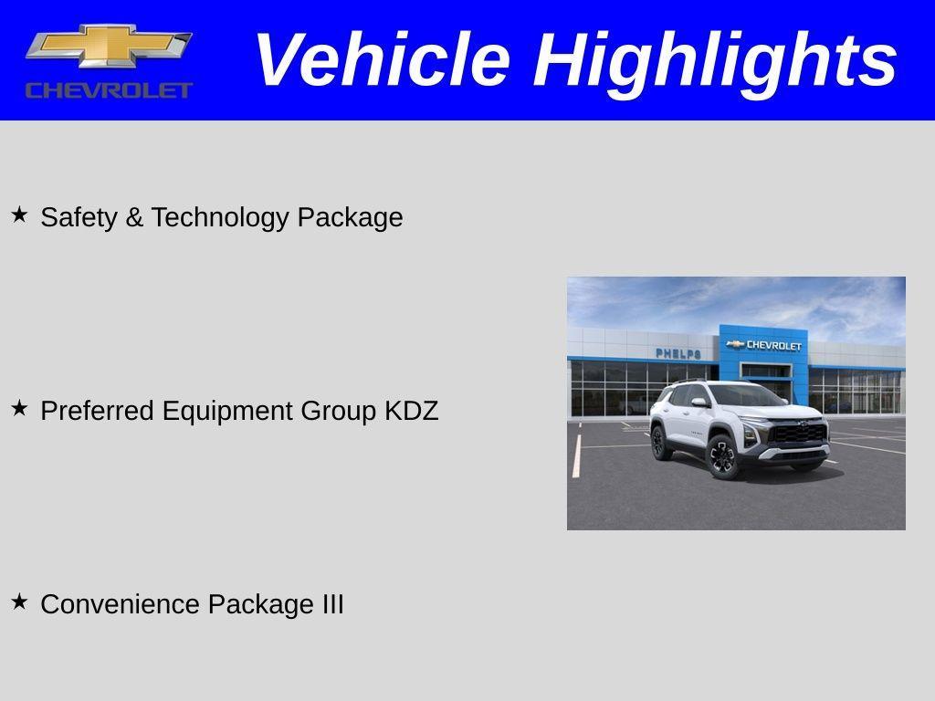 new 2026 Chevrolet Equinox car, priced at $35,673